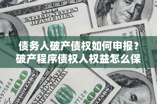 北京债务人破产债权如何申报？破产程序债权人权益怎么保障？