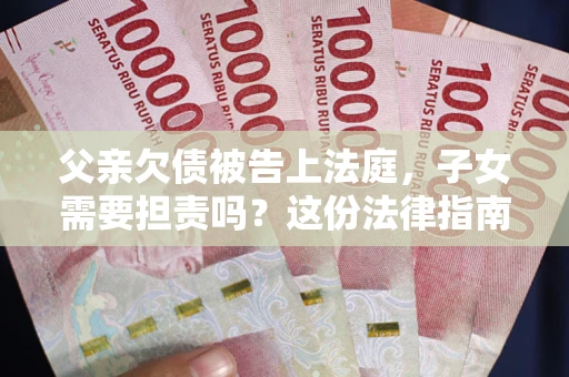 北京父亲欠债被告上法庭，子女需要担责吗？这份法律指南必须看完