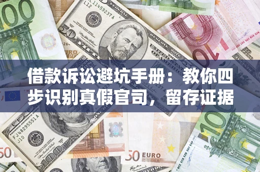 北京借款诉讼避坑手册：教你四步识别真假官司，留存证据不踩雷