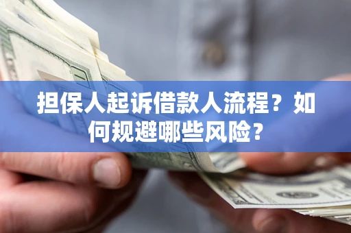 北京担保人起诉借款人流程？如何规避哪些风险？