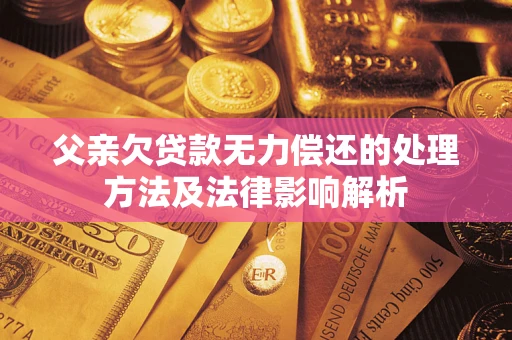 北京父亲欠贷款无力偿还的处理方法及法律影响解析