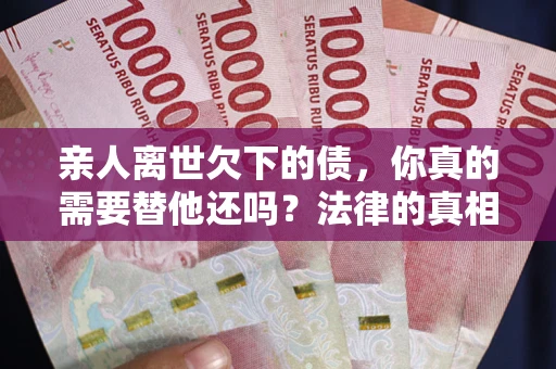 北京亲人离世欠下的债，你真的需要替他还吗？法律的真相或许与你想的不一样